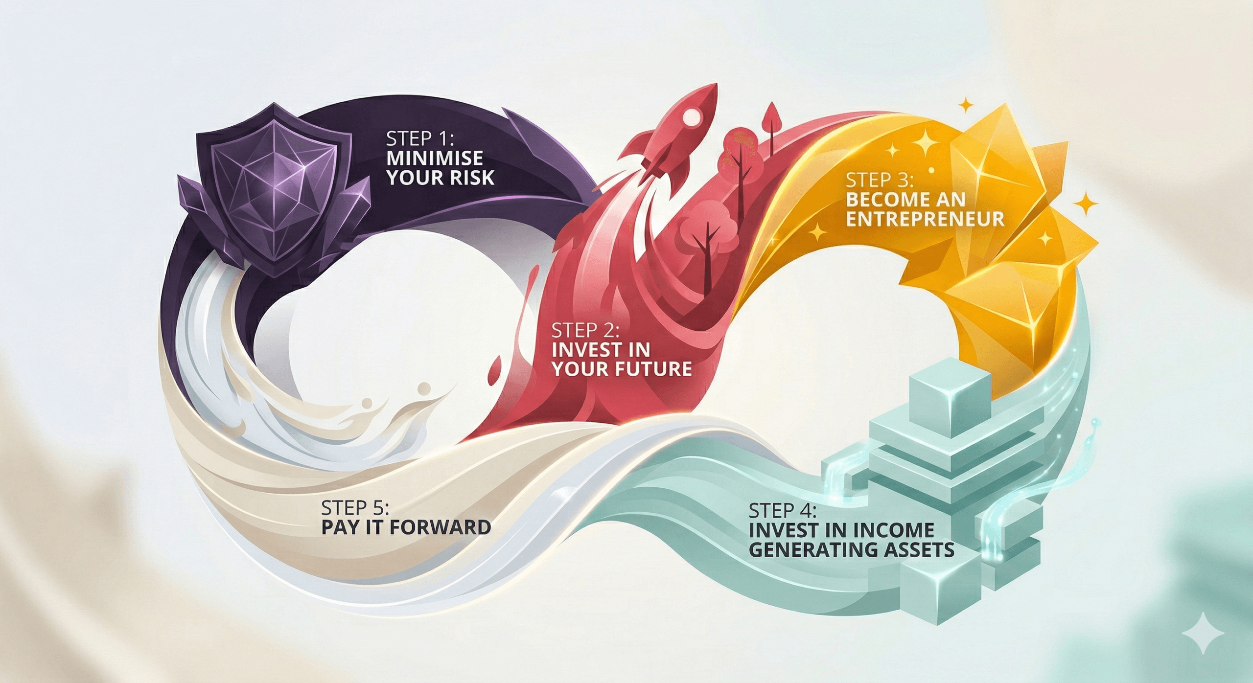 A clear path to financial success that feels achievable.